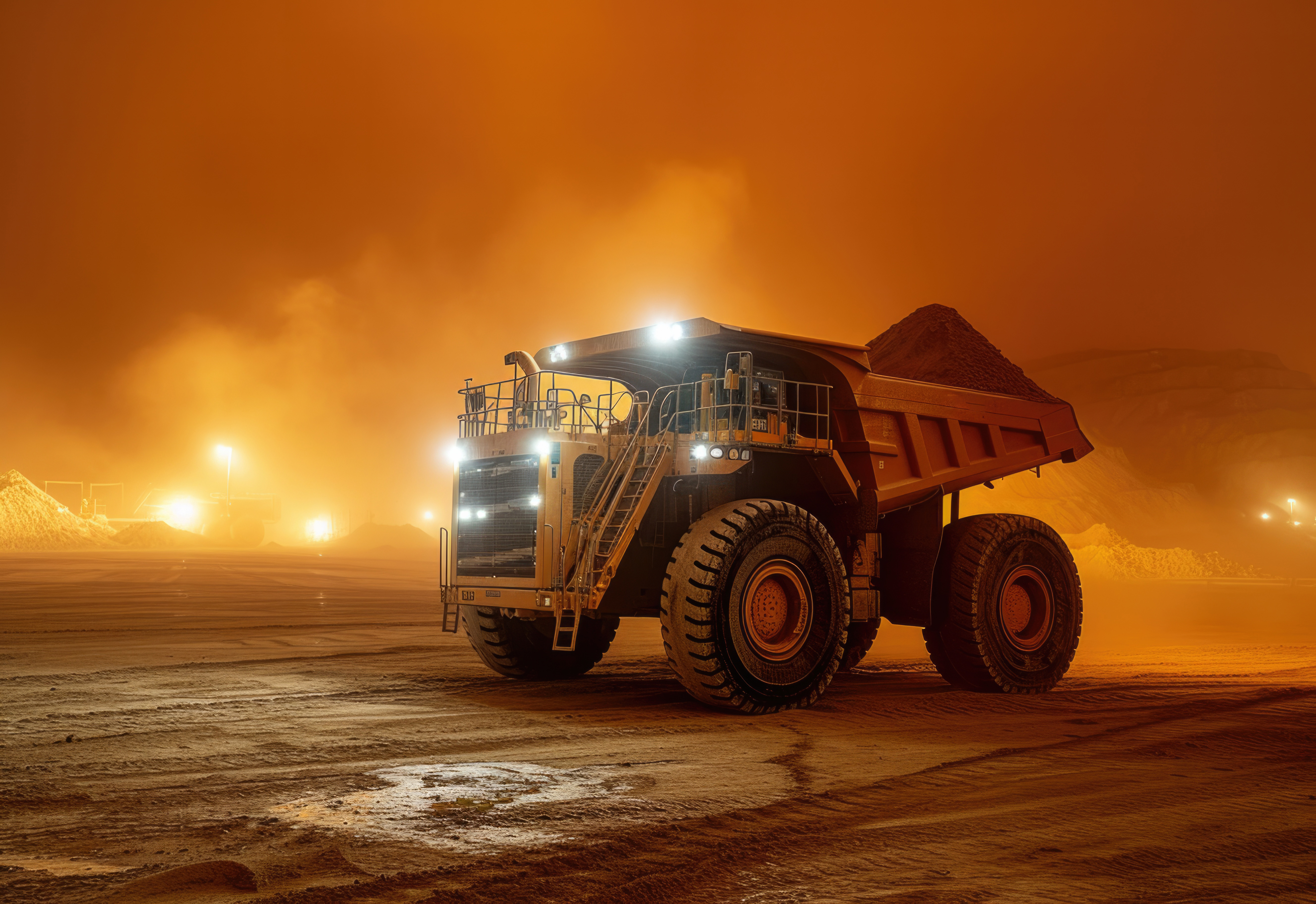 Industrial extraction equipment in active field operations